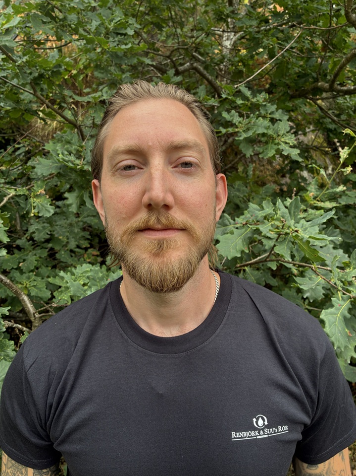 Porträtt av Christoffer Arrio Renbjörk